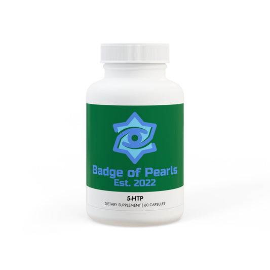 BADGE OF PEARLS 5-HTP Supplement (60 Capsules)