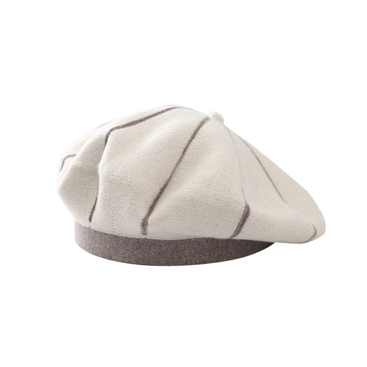Women Berets For Autumn Winter White French Artist Hat Vintage Girls Painter Hats Beret Femme Female Warm Cap