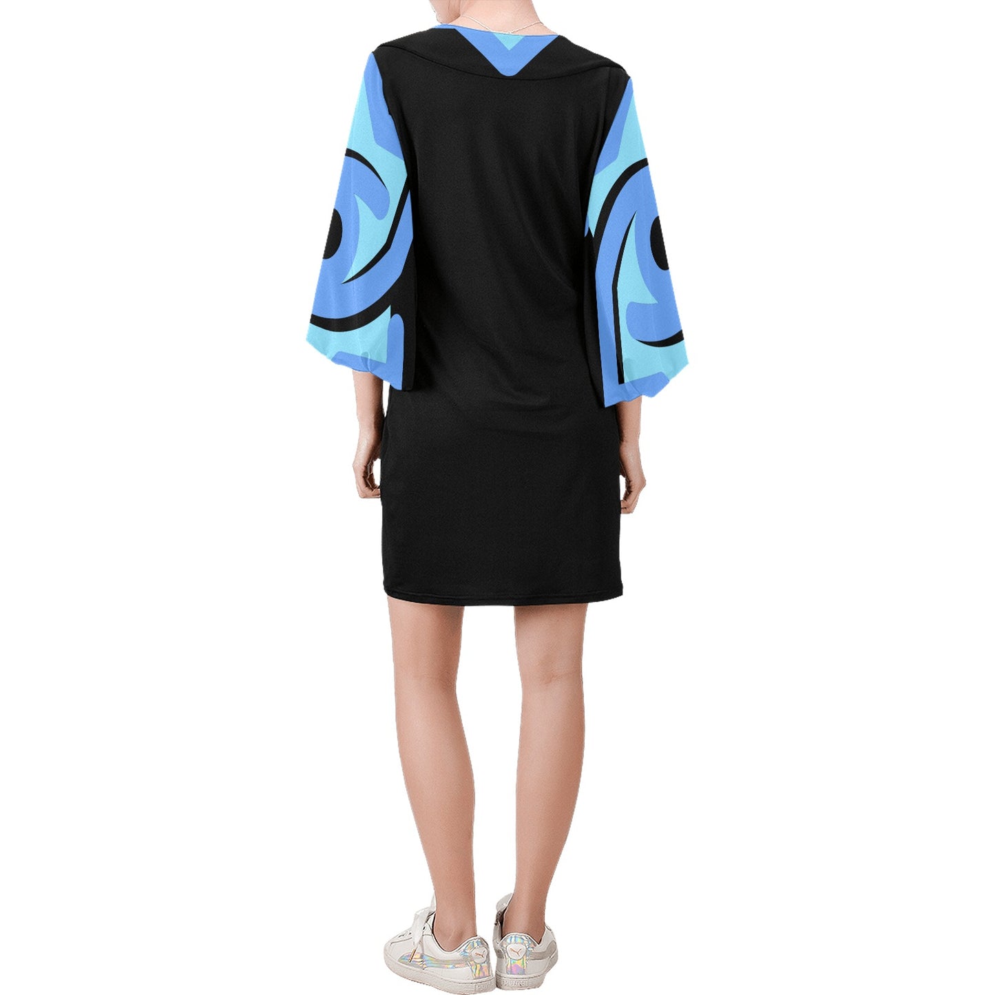 Badge of Pearls Women's Bell Sleeve Dress