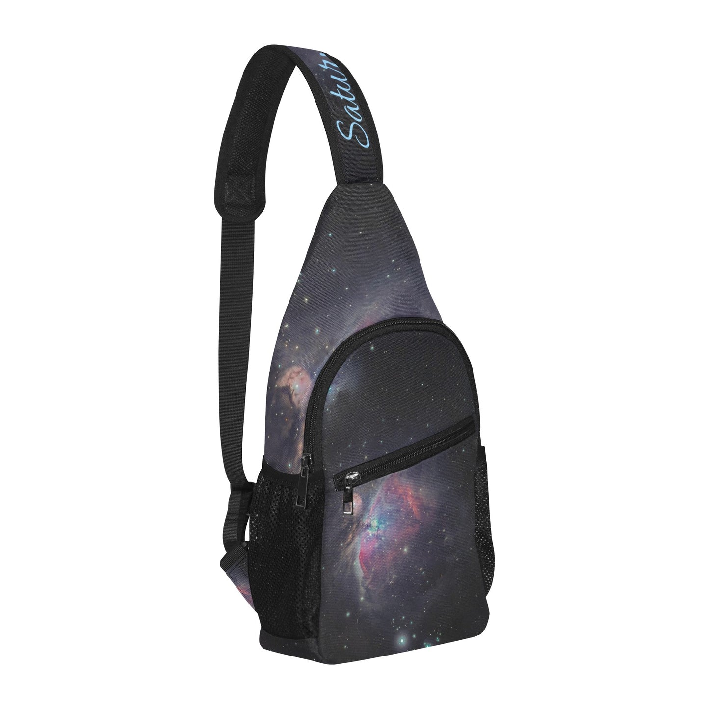 Saturn Uranus All Over Print Chest Bag