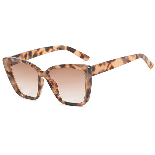 New Cat Eye Large Frame Sunglasses with Advanced Sense Instagram Internet Celebrity Sunglasses