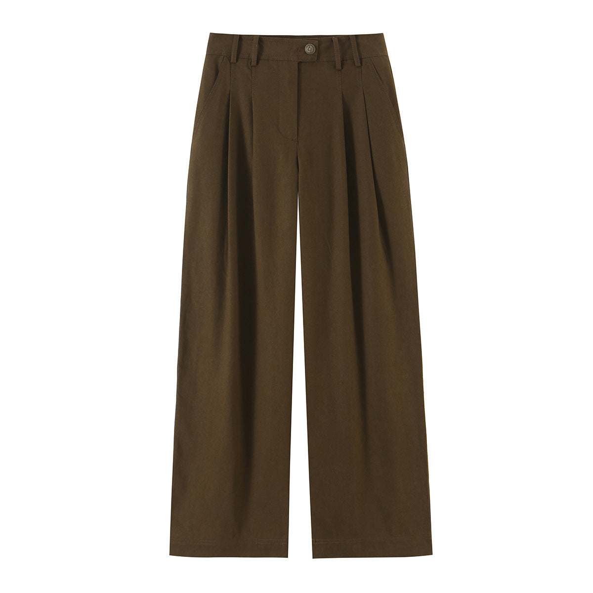 Strap collar suit jacket+pants suit for women