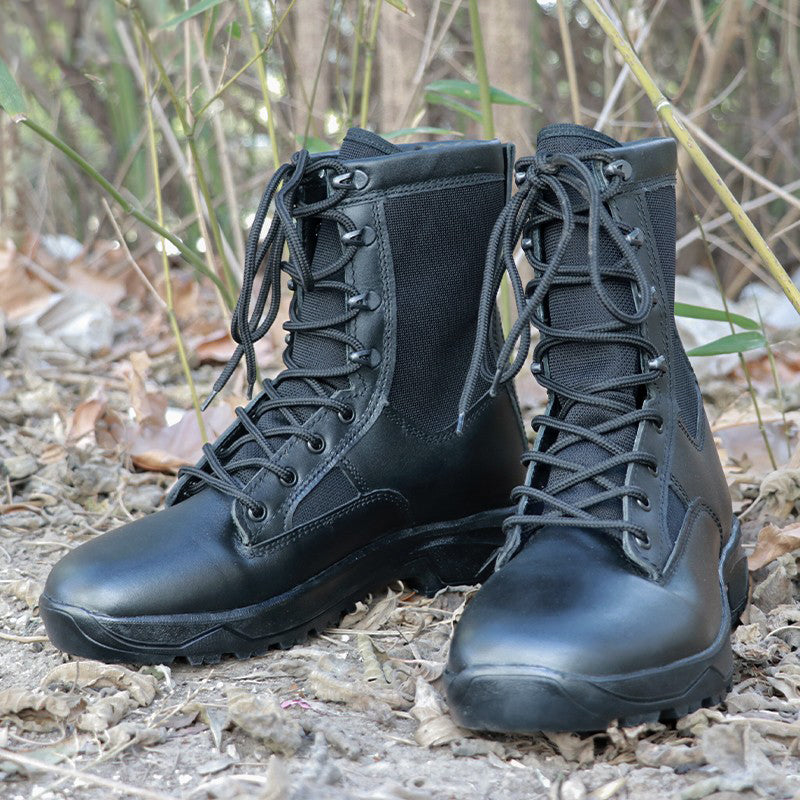 AGENT ACEVEDO 34815 New VKBO 2.0 thermal zone combat boots for men, genuine leather tactical boots.