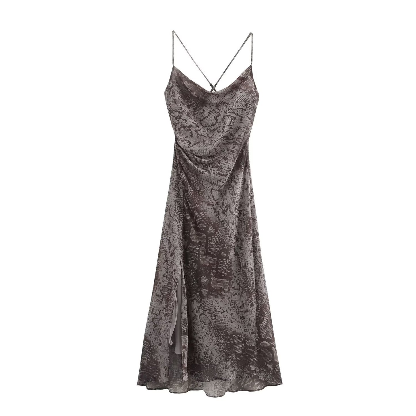 LA BELLA Animal print lingerie dress