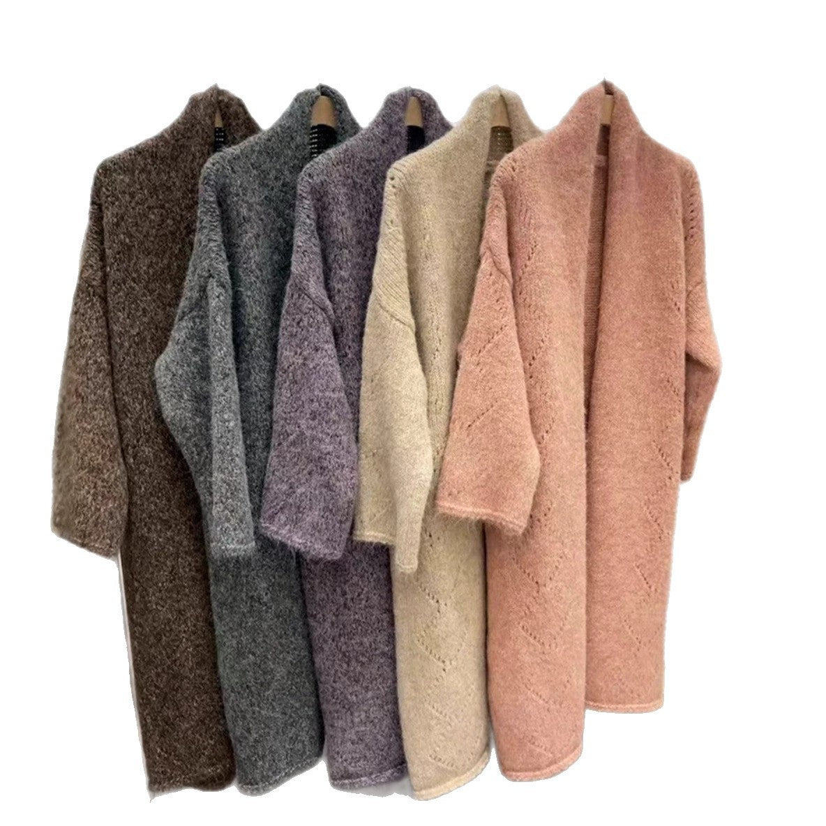 Knee length sweater for women