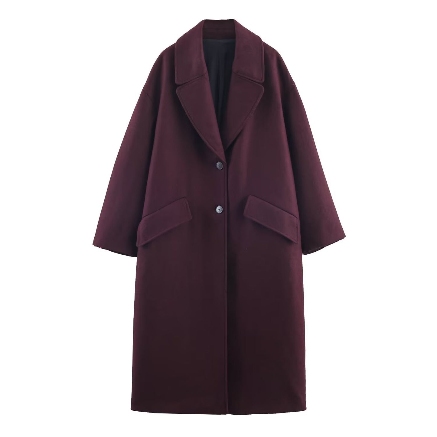 Leisure oversized long coat jacket