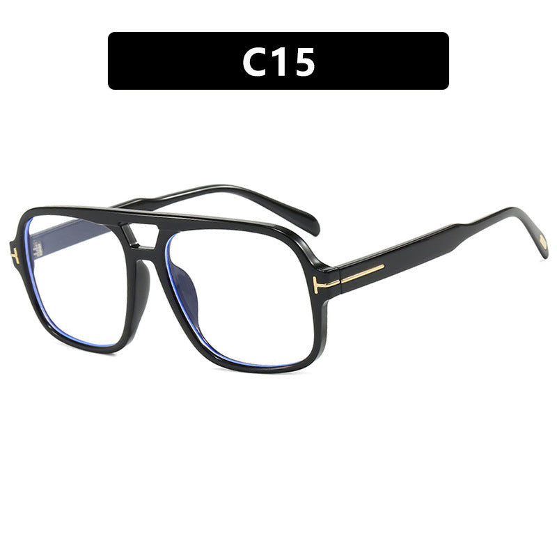 FLOETIC Pilot retro double beam sunglasses, new high-end sunglasses, UV resistant sunglasses, trendy