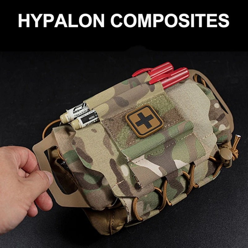 AGENT ACEVEDO 34815 Tactical Military Pouch MOLLE Rapid Deployment First-aid Kit Survival Outdoor Hunting Emergency Bag Camping Medical Kit