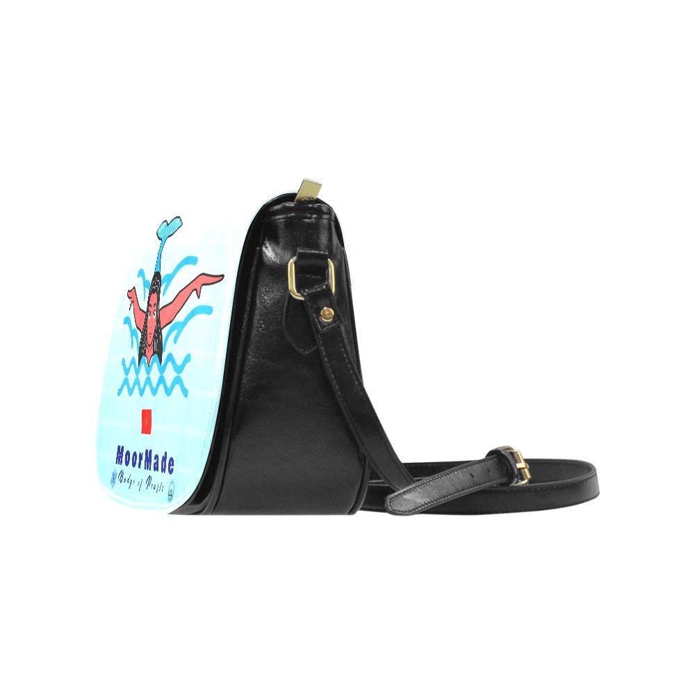 MoorMade Badge of Pearls Classic Saddle Bag