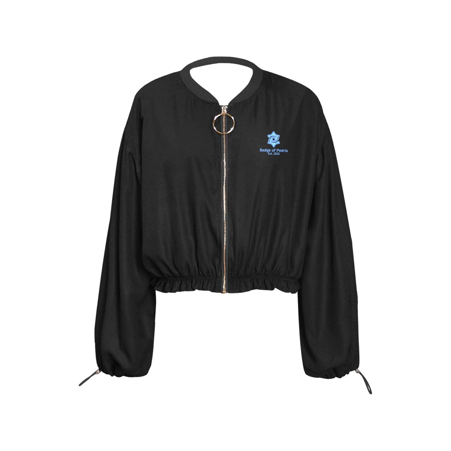 Badge of Pearls's Chiffon Cropped Jacket