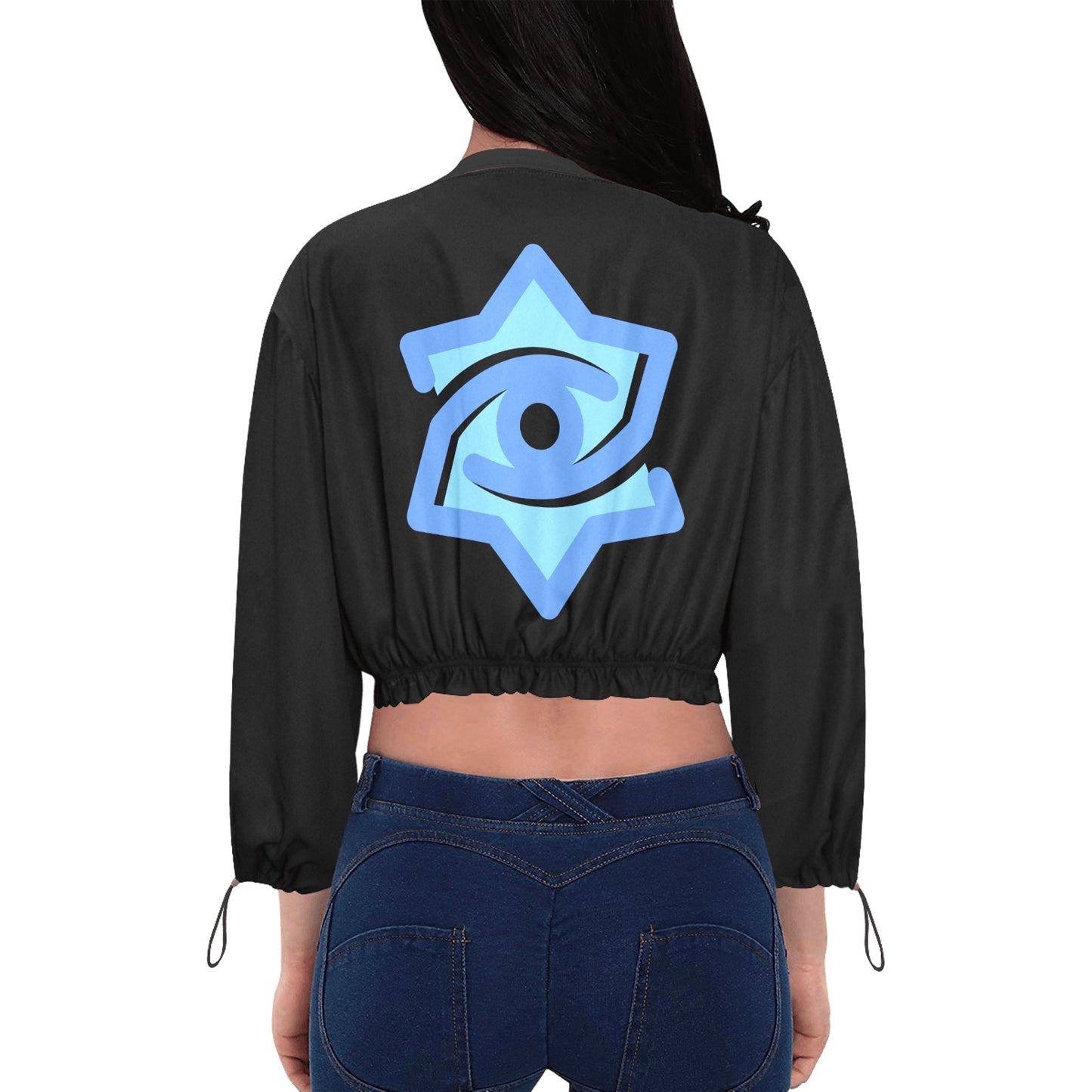 Badge of Pearls's Chiffon Cropped Jacket