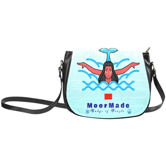 MoorMade Badge of Pearls Classic Saddle Bag