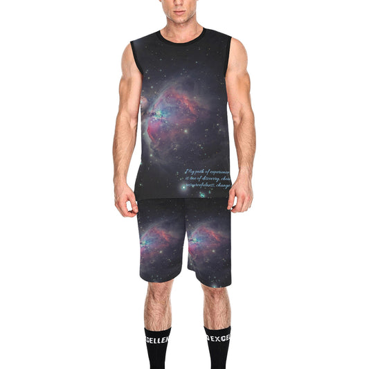 Saturn Uranus Men's Basketball Tracksuit