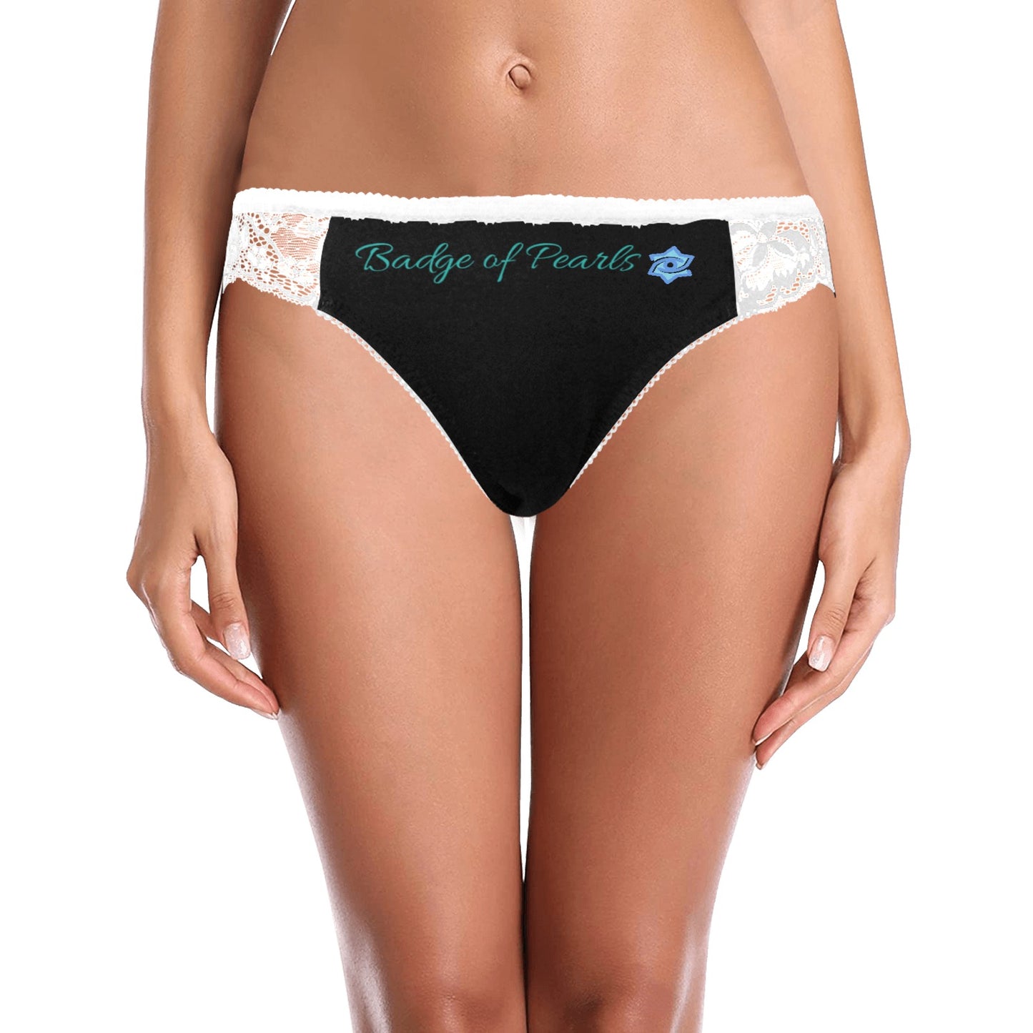 Badge of pearls Women's Lace Underwear