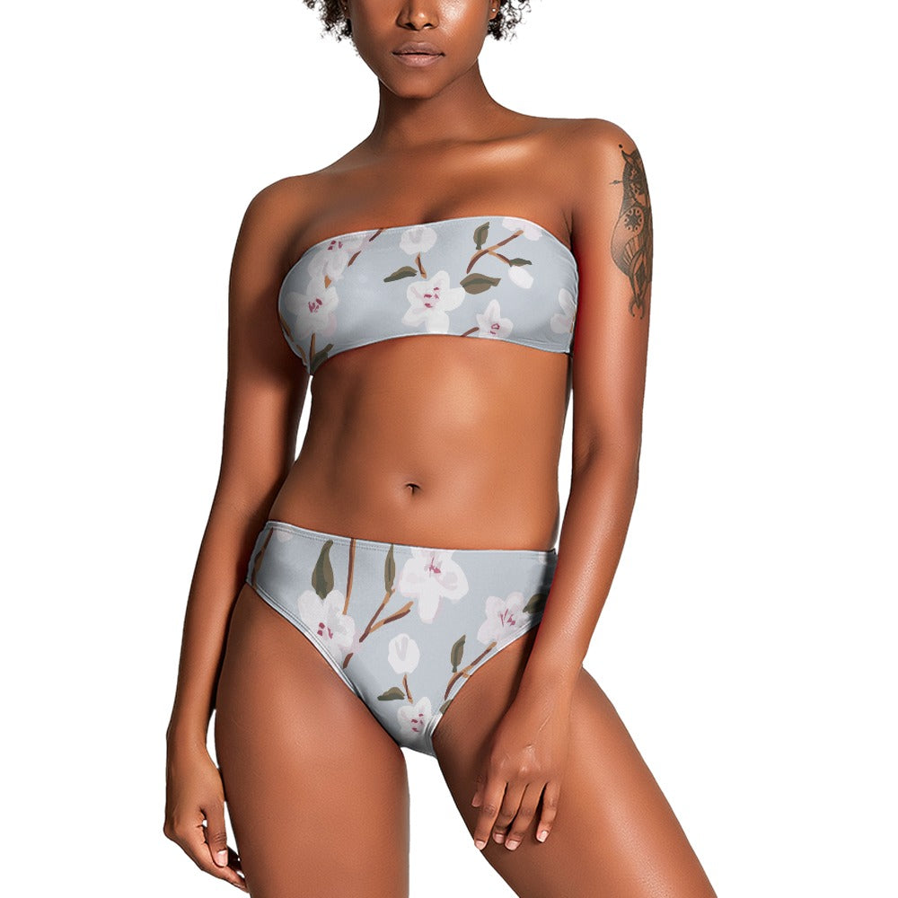 LosCruz Lion Two Piece Bikini Swimsuit